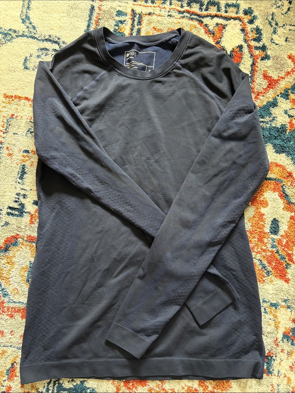 FIGS Long-Sleeve Underscrub - Navy